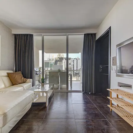 شقة Stylish 2bedroom Penthouse In St Julians 502